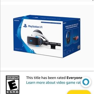 PlayStation VR System (compatible with Ps4 console) with 5 games.